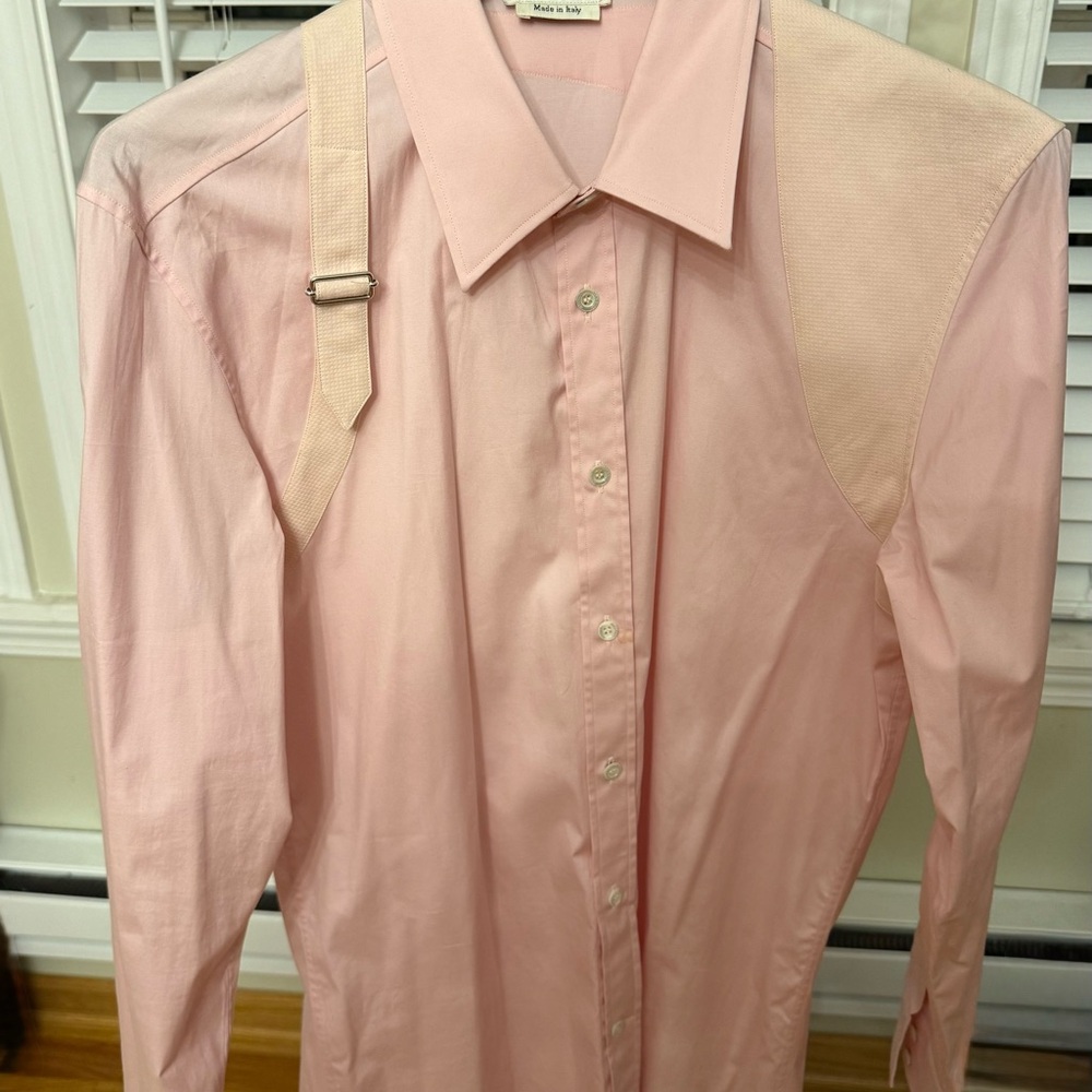 Alexander McQueen Light Pink Dress Shirt